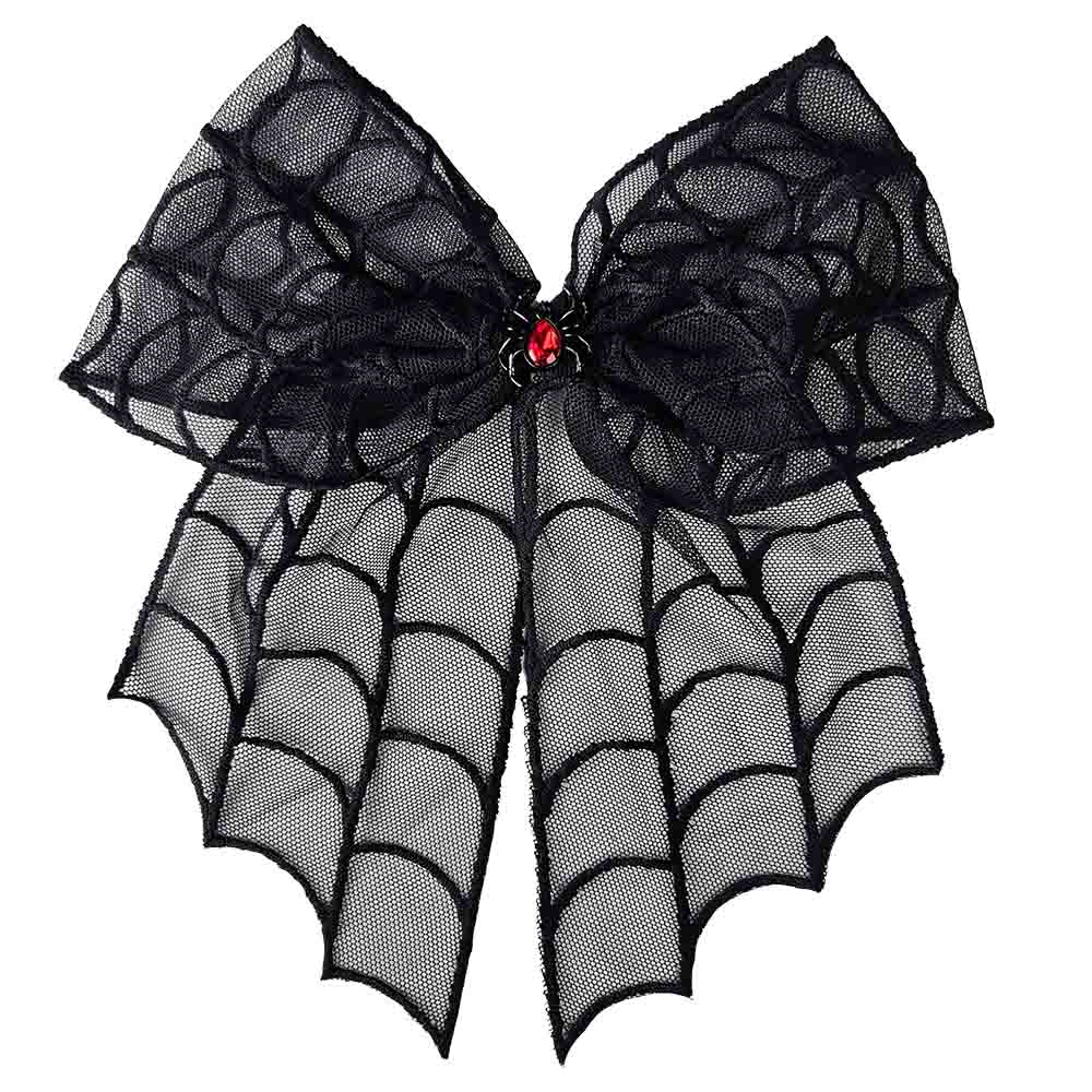 Attitude Hair Dye - Cobweb With Spider Charm Haarstrik - Zwart